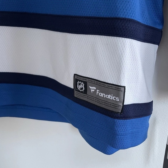 Winnipeg Jets Hockey Jersey Youth L/XL Fanatics Breakaway New - Picture 5 of 5
